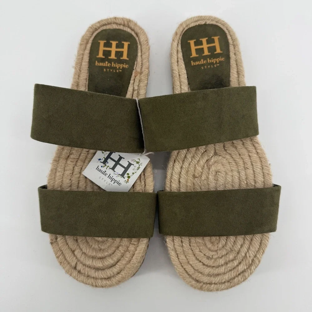 Haute Hippie nori espadrille